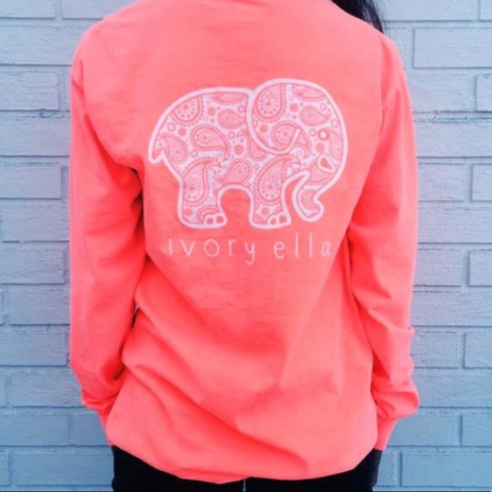 Ivory Ella coral top